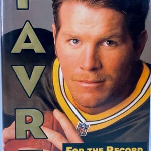 BRETT FAVRE Signed Autograph Book "For the Record" JSA COA