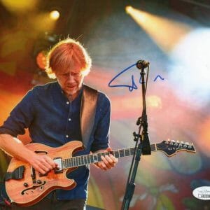 TREY ANASTASIO SIGNED AUTOGRAPH 8X10 PHOTO - PHISH BILLY BREATHES W/ JSA COA
