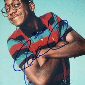 JALEEL WHITE SIGNED AUTOGRAPH 8X10 PHOTO - STEVE URKEL FAMILY MATTERS FUNNYMAN