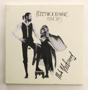 MICK FLEETWOOD MAC SIGNED AUTOGRAPH ALBUM VINYL RECORD – RUMOURS BOX SET JSA COA COLLECTIBLE MEMORABILIA