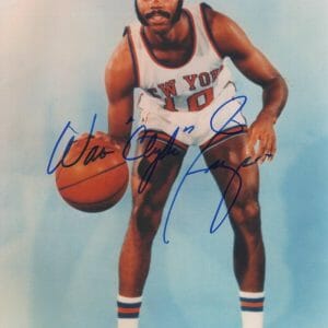 WALT CLYDE FRAZIER SIGNED AUTOGRAPH 8X10 PHOTO - NEW YORK KNICKS LEGEND RARE!