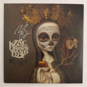 ZAC BROWN SIGNED AUTOGRAPH ALBUM VINYL RECORD - UNCAGED ZAC BROWN BAND JSA COA