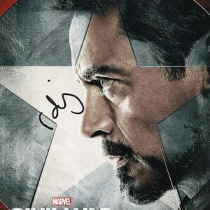 ROBERT DOWNEY JR SIGNED 11X14 PHOTO IRON MAN AUTHENTIC AUTOGAPH BECKETT LOA 8