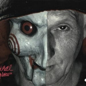 TOBIN BELL SAW JIGSAW SIGNED 11X14 PHOTO AUTHENTIC AUTOGRAPH PROOF BECKETT COA L