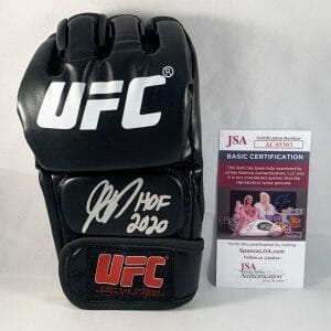 Georges St-Pierre Signed MMA Glove UFC JSA 2 COA
