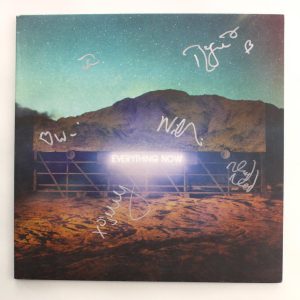 ARCADE FIRE FULL BAND SIGNED AUTOGRAPH ALBUM VINYL RECORD EVERYTHING NOW JSA COA