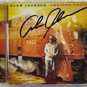 ALAN JACKSON Signed Autograph CD "Freight Train" Country Music JSA