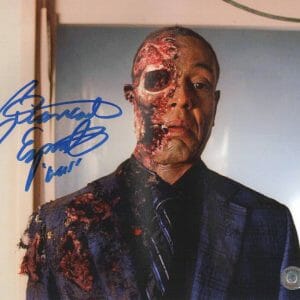 GIANCARLO ESPOSITO SIGNED 8X10 PHOTO BREAKING BAD GUS FRINGE AUTOGRAPH BECKETT 1