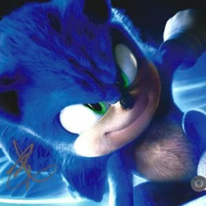 BEN SCHWARTZ SIGNED 8X10 PHOTO SONIC THE HEDGEHOG AUTHENTIC AUTOGRAPH BECKETT 14