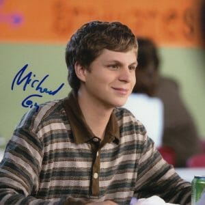 MICHAEL CERA SIGNED AUTOGRAPH 8X10 PHOTO - SUPERBAD, SCOTT PILGRIM VS THE WORLD