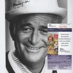 NORMAN LEAR ALL IN THE FAMILY SIGNED AUTOGRAPHED 8X10 PHOTO JSA M51855