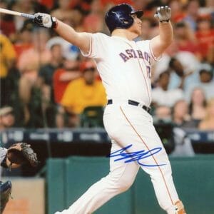A.J. REED HOUSTON ASTROS SIGNED AUTOGRAPHED 8X10 PHOTO W/COA