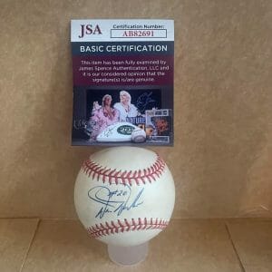 DARREN DAULTON PHILADELPHIA PHILLIES SIGNED AUTOGRAPHED N.L. BASEBALL JSA AB8269