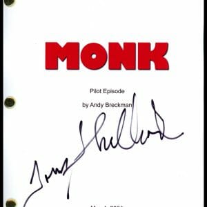 Tony Shalhoub "Monk" AUTOGRAPH Signed Full Complete Pilot Episode Script ACOA