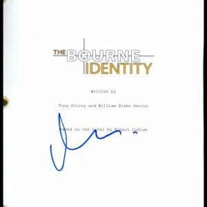 Matt Damon "The Bourne Identity" AUTOGRAPH Signed Full Script Screenplay ACOA