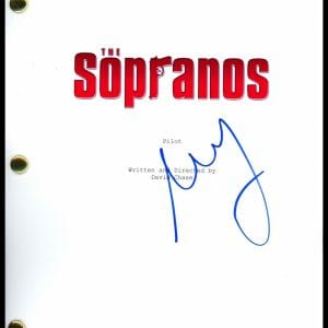 Steve Schirripa "The Sopranos" AUTOGRAPH Signed 'Bobby' Pilot Episode Script