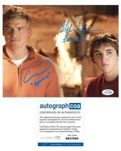 Alan Ritchson & Kyle Gallner "Smallville" AUTOGRAPH Signed 8x10 Photo ACOA