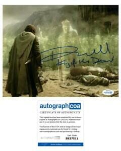 Paul Norell "The Lord of the Rings" SIGNED 'King of the Dead' 8x10 Photo E ACOA