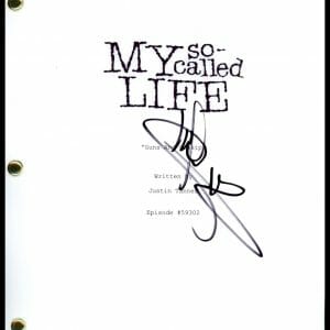 Wilson Cruz "My So-Called Life" AUTOGRAPH Signed 'Guns and Gossip' Script ACOA