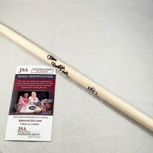 Alan Gratzer Signed Drumstick REO Speed Wagon JSA 3 COA