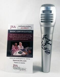 LIL ANTHONY SIGNED MICROPHONE JSA 1 COA COLLECTIBLE MEMORABILIA