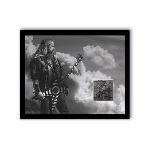 Zakk Wylde AUTOGRAPH Signed Custom Framed 11x14 Matted Photo Display ACOA