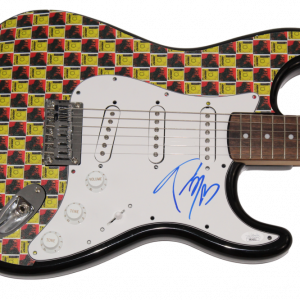 POST MALONE SIGNED AUTOGRAPH CUSTOM 1/1 FENDER ELECTRIC GUITAR RARE! W/ JSA COA
