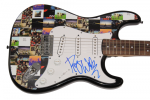 ROGER WATERS SIGNED AUTOGRAPH CUSTOM 1/1 FENDER ELECTRIC GUITAR – PINK FLOYD JSA COLLECTIBLE MEMORABILIA