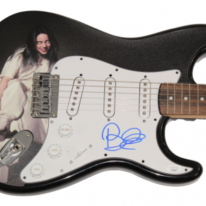 BILLIE EILISH SIGNED AUTOGRAPH CUSTOM FENDER GUITAR HAPPIER THAN EVER W/ JSA COA