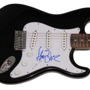 ADAM DURITZ SIGNED AUTOGRAPH BLK FENDER ELECTRIC GUITAR COUNTING CROWS JSA COA