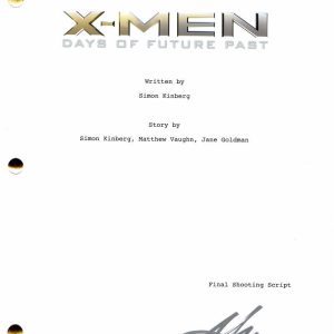 ADAN CANTO SIGNED AUTOGRAPH X-MEN DAYS OF FUTURE PAST FULL MOVIE SCRIPT SUNSPOT