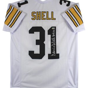 Donnie Shell Authentic Signed White Pro Style Jersey Autographed BAS Witnessed