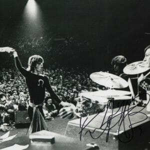 CHARLIE WATTS SIGNED AUTOGRAPH 8X10 PHOTO - THE ROLLING STONES LEGEND BECKETT