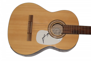 JARED LETO SIGNED AUTOGRAPH FENDER ACOUSTIC GUITAR – THIRTY SECONDS TO MARS JSA COLLECTIBLE MEMORABILIA