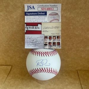 REGINALD PRECIADO CHICAGO CUBS SIGNED AUTOGRAPHED M.L. BASEBALL JSA SD140012