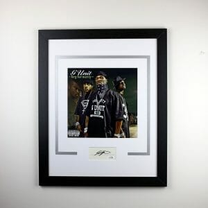 50 Cent "Beg for Mercy" AUTOGRAPH Signed Photo Framed 16x20 Matted Display ACOA