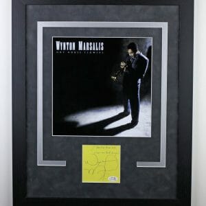 Wynton Marsalis "Hot House Flowers" AUTOGRAPH Signed Jazz Framed 16x20 Display