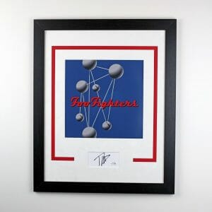Dave Grohl 'The Colour and the Shape' AUTOGRAPH Signed Framed 16x20 Display ACOA