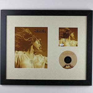 Taylor Swift "Fearless" AUTOGRAPH Signed Custom Framed 16x20 CD Display B ACOA