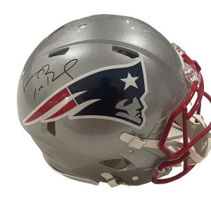 TOM BRADY SIGNED NEW ENGLAND PATRIOTS AUTOGRAPH SPEED AUTHENTIC FULL SIZE HELMET