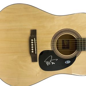 TREY ANASTASIO SIGNED FULL SIZE ACOUSTIC GUITAR PHISH AUTOGRAPH BECKETT COA
