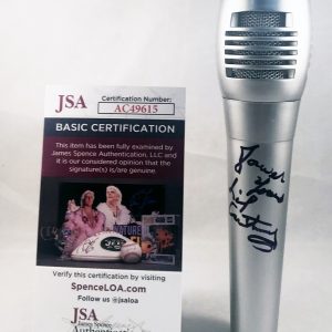 Lil Anthony Signed Microphone JSA 1 COA