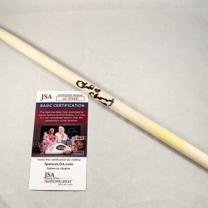 Chad Channing Signed Drumstick Nirvana JSA 1 COA