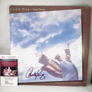 Carole King Signed Vinyl LP Album Touch The Sky JSA COA