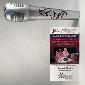 Lil Anthony Signed Microphone JSA COA