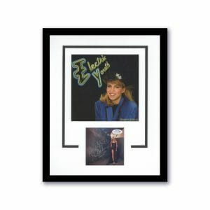 DEBBIE GIBSON “ELECTRIC YOUTH” AUTOGRAPH SIGNED CUSTOM FRAMED 11×14 DISPLAY ACOA COLLECTIBLE MEMORABILIA