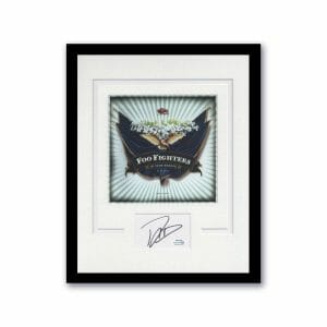 Dave Grohl 'In Your Honour' AUTOGRAPH Signed Custom 11x14 Framed Display B ACOA