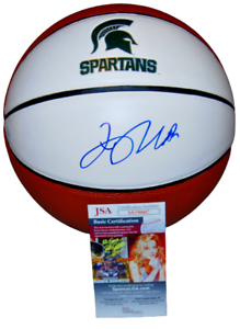 JASON RICHARDSON signed (MICHIGAN STATE SPARTANS) basketball JSA COA SS59807