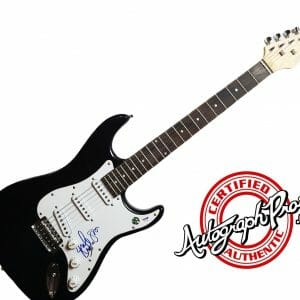 Pearl Jam Mike McCready Stone Gossard Signed Guitar UACC AFTAL RACC TS PSA