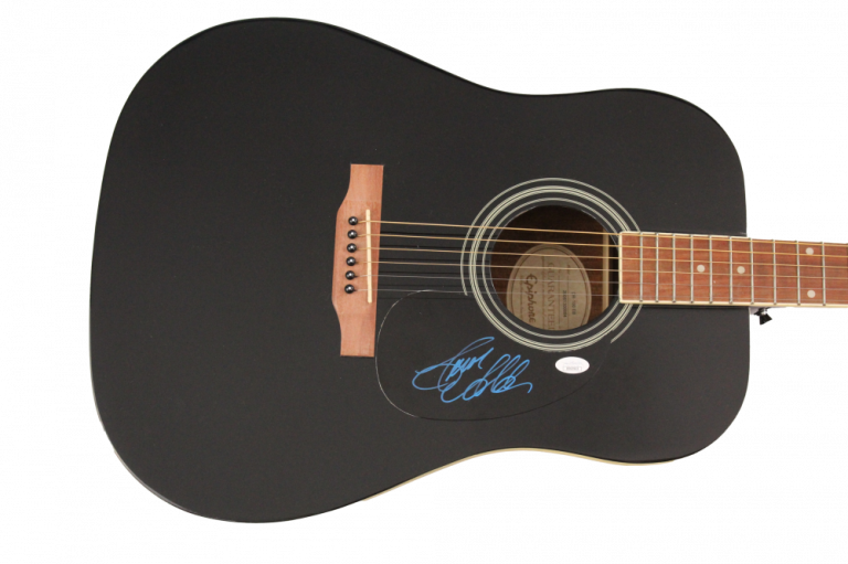 JASON ALDEAN SIGNED AUTOGRAPH FULL SIZE GIBSON EPIPHONE ACOUSTIC GUITAR ...